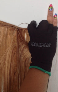 2 IN 1  Sew-in-glove/ Heat Resistant. Includes: 2 Sew -In- Gloves , Needle and Thread - Sew-in-glove