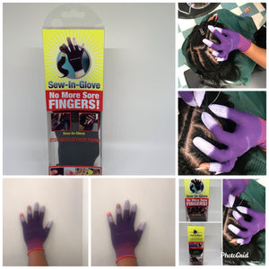 Two Pack Purple Gloves