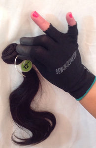 2 IN 1 Ladies Sew-in-glove/ Heat Resistant. Include: 1 Sew - In - Glove, 1 Needle and 1 Thread. (Weave Bundle/NOT Included) - Sew-in-glove