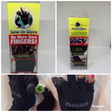 Load image into Gallery viewer, Sew-in-glove..... Includes: 2 Sew-in-Glove Single ,2 Needle and  2 Thread

